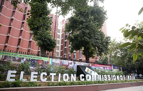 FILE - An image of the Election Commission of India office Building in New Delhi, used for representational purposes only. (Photo | PTI)