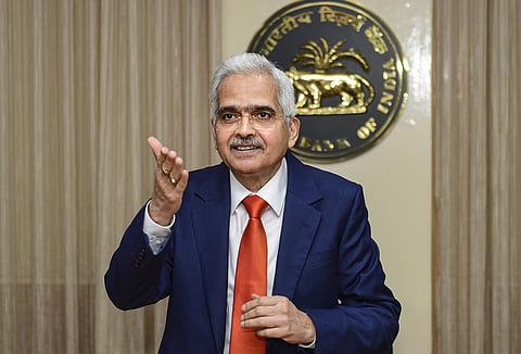 Reserve Bank of India Governor Shaktikanta Das. (File Photo |PTI)