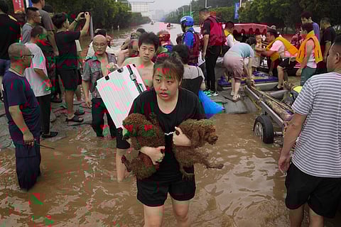 Severe floods in China's northern province killed 29 and caused tens of billions of economic losses