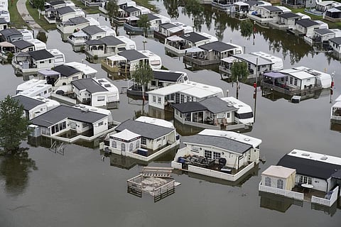 Southeast Norway hit by floodwater, Friday Aug. 11. 2023. (Photo | AP)