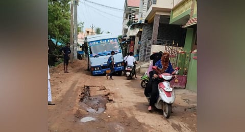 Drainage work at snail's pace, Tindivanam residents harried