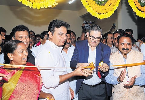 IT Minister KT Rama Rao recently inaugurated a new block at the Nizamabad Polytechnic College which encompasses a computer lab and a seminar hall.