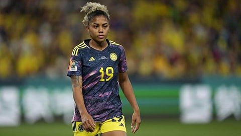 Colombia World Cup star Jorelyn Carabali (AP)