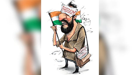 Express Illustration by Sourav Roy