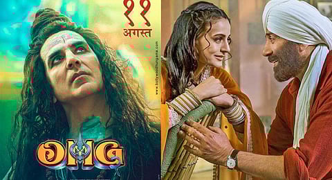 Stills from 'OMG 2' and 'Gadar 2'.