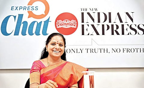 BRS MLC Kalvakuntla Kavitha. (Photo | EPS)