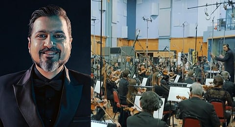 Ricky Kej, 42, said 'Jana Gana Mana' was the first musical piece he had learned as a child. (Rickey Kej Instagram)