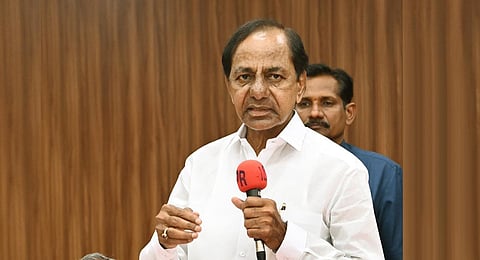 Telangana Chief Minister K Chandrasekhar Rao. (Photo | Express)