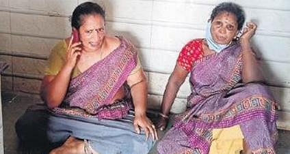 Representational image: Workers resting between work at an Amma Unavagam in Cuddalore. (File photo| EPS)