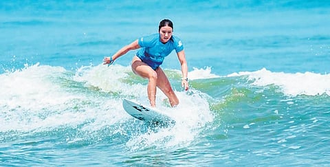 Shino Matsuda of Japan was simply unstoppable on Thursday