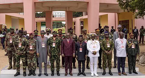 West African military chiefs met in Ghana to coordinate a possible armed intervention to reverse a coup in Niger. (Photo | AFP)