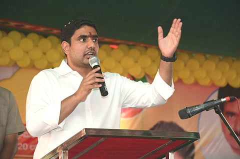 TDP general secretary Nara Lokesh Nara Lokesh (Photo | Nara Lokesh Twitter)