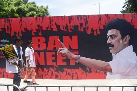 'Won't stop until NEET exemption is secured': DMK's hunger strike underway in Tamil Nadu