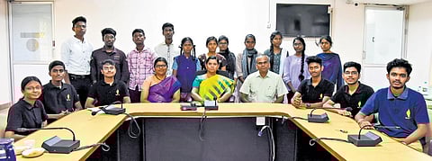 IGNITTE was started by students of NIT, Trichy, in 2017, with the mission to tutor government school students for competitive examinations like JEE | m k ashok kumar