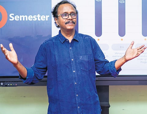 Dharmaraj has authored books like ‘Iyothee Thassar’ and ‘Illayaraja Yaen Mudalvar Vetpalar Illai?’ | Express