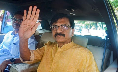 Shiv Sena (Uddhav Balasaheb Thackeray) leader Sanjay Raut (PTI)