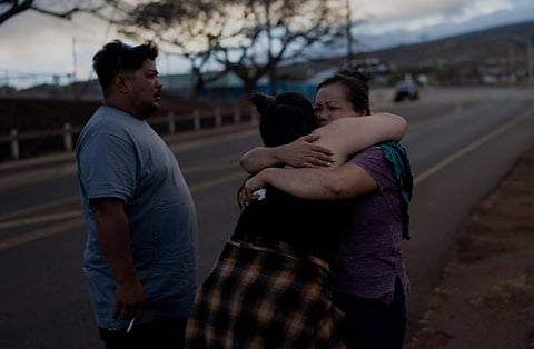 Immigrant families hope to rebuild their lives again in Maui. (Photo | AP)