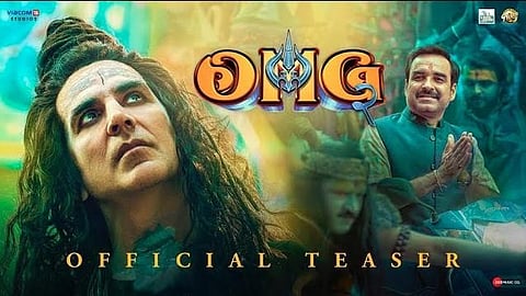 Teaser poster of the newly released film 'OMG 2' directed by Amit Rai. (Photo | YouTube)