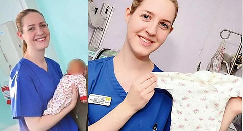 Lucy Letby,  former neonatal nurse convicted of murdering seven babies in her care and trying to kill six others at a hospital in northern England.