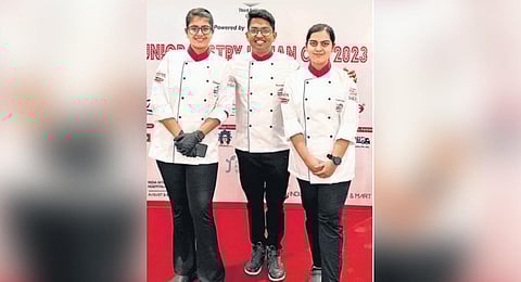 (Left to right) Prerna Kothari, Chef Ravi Dhuria and Syed Sadia.