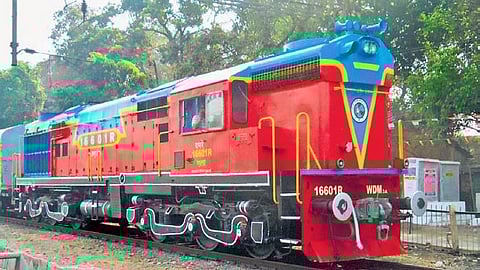 Representational image of South Central Railways.