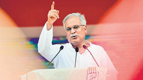 Former Chhattisgarh Chief Minister Bhupesh Baghel. 