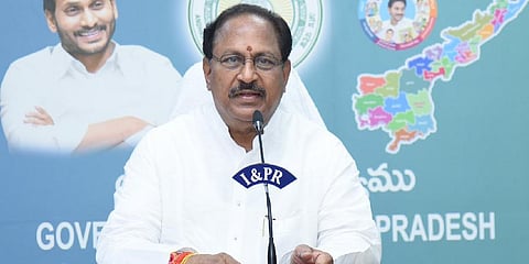 Deputy Chief Minister (Endowments) Kottu Satyanarayana