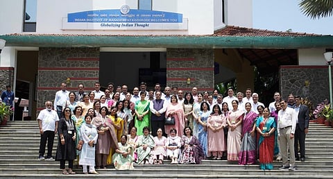 MCD school principals at IIM Kozhikode. (Photo | Atishi Twitter)
