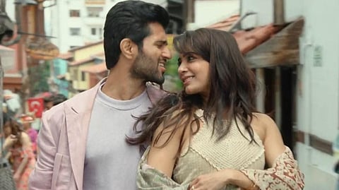 A still from Vijay Deverakonda- Samantha’s multi-lingual romance Kushi.