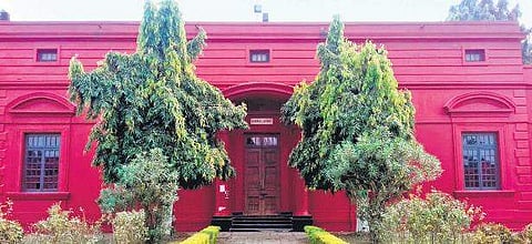 The more than 100-year-old Kanika Library at Ravenshaw University I Express