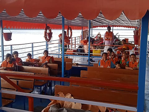 The waters of River Krishna have once again become a pathway of convenience and economic opportunity