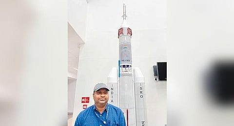 ISRO scientist Sushil Kumar Nayak of Balia village in Kendrapara | Express