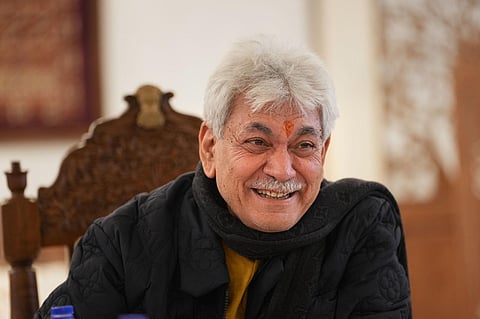 Jammu and Kashmir Lt Governor Manoj Sinha (PTI)