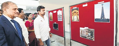 Udhayanidhi Stalin after inaugurating the state youth festival on Thursday | Express