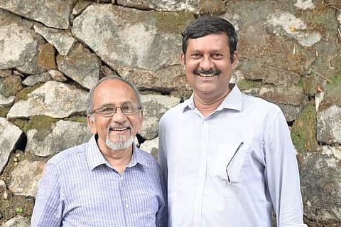 Kumara Varma and  Mahesh Panju. (Photo | Express)