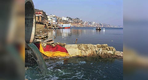 FILE - Image of the Ganga river, used for representational purposes only. (Photo | PTI)
