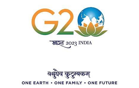 Representational image of G20 logo. (Photo | G20 website)