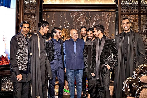 Why should girls have all the fun? A take on Indian haute couture for men