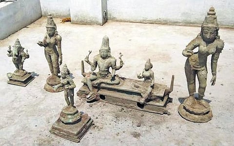 The Chola-era panchaloha idols discovered near Kattumannarkoil | Express