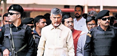 TDP supremo N Chandrababu Naidu