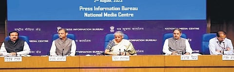 Finance Minister Niramala Sitharaman at the press briefing after the 51st GST Council meeting clarified that the 28% tax in case of online gaming will be levied only at the time of entry-level.