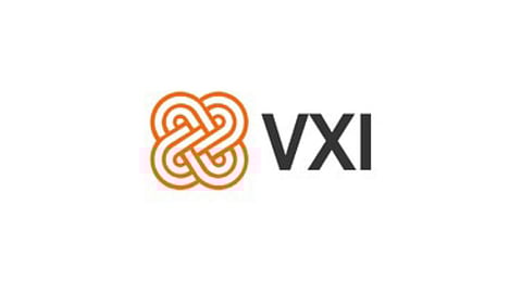 VXI Global Solutions logo.