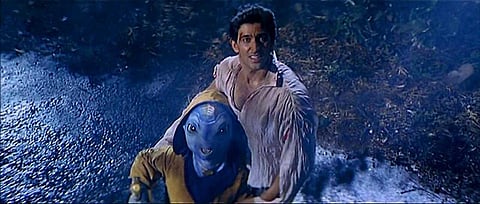 A still from the 2003 sci-fi drama 'Koi... Mil Gaya' starring Hrithik Roshan. (Photo | IMDb)
