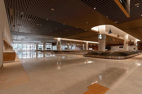 The interior of Terminal 2 at the Kempegowda International Airport (Photo | Special arrangement)