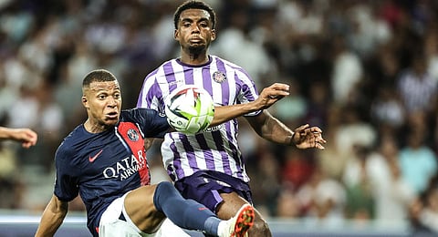 Paris Saint-Germain and its star forward Kylian Mbappe have landed in a tough group (File photo | AFP)