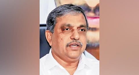 YSRC general secretary and Government Advisor (Public Affairs) Sajjala Ramakrishna Reddy. (Photo | Express)