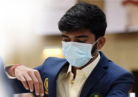 Teenage Indian Grandmaster D Gukesh. (Photo | R Satish Babu, EPS)