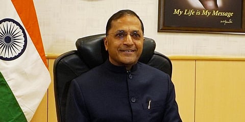 FILE - Former bureaucrat and Election Commissioner Arun Goel. (Photo | Twitter, @ECISVEEP)