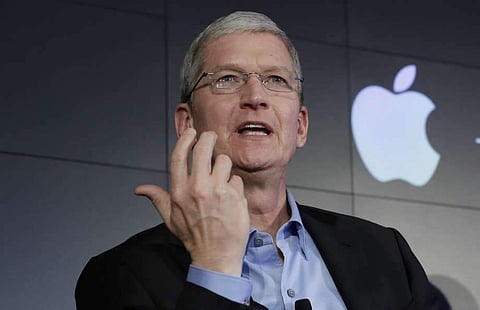 Apple CEO Tim Cook. (File photo | AP)