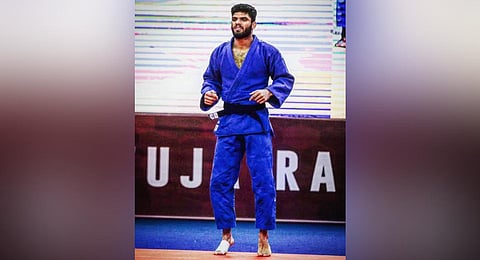 Judoka Jasleen Singh Saini (Inspire Institute of Sport Twitter)